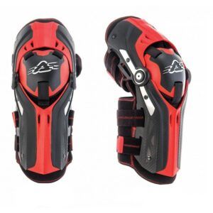 RODILLERAS ACERBIS GORILLA negro/rojo