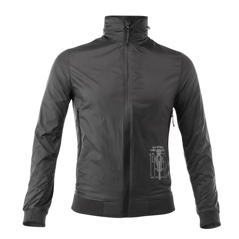 Chaqueta repelente al agua Acerbis Wind SP Club Gris oscuro - Imagen 2
