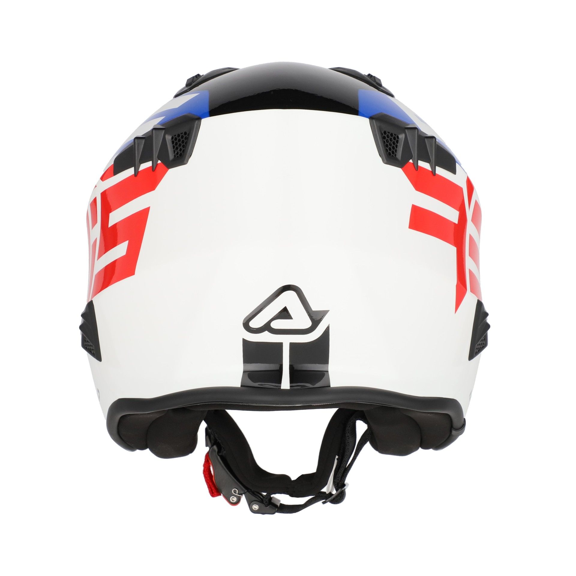 CASCO ACERBIS JET ARIA 2206 GRÁFICO BLANCO/AZUL/ROJO - Imagen 6