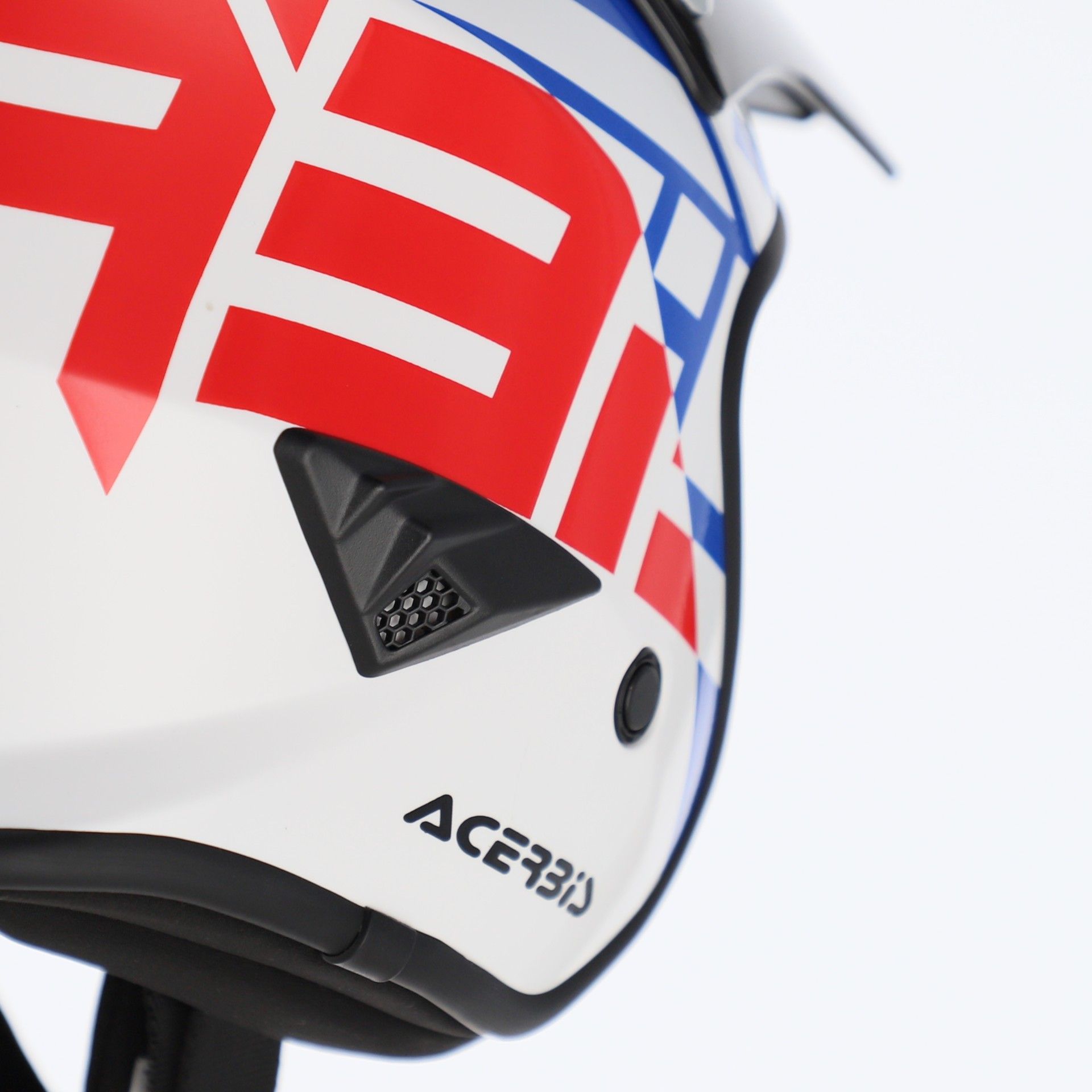 CASCO ACERBIS JET ARIA 2206 GRÁFICO BLANCO/AZUL/ROJO - Imagen 7