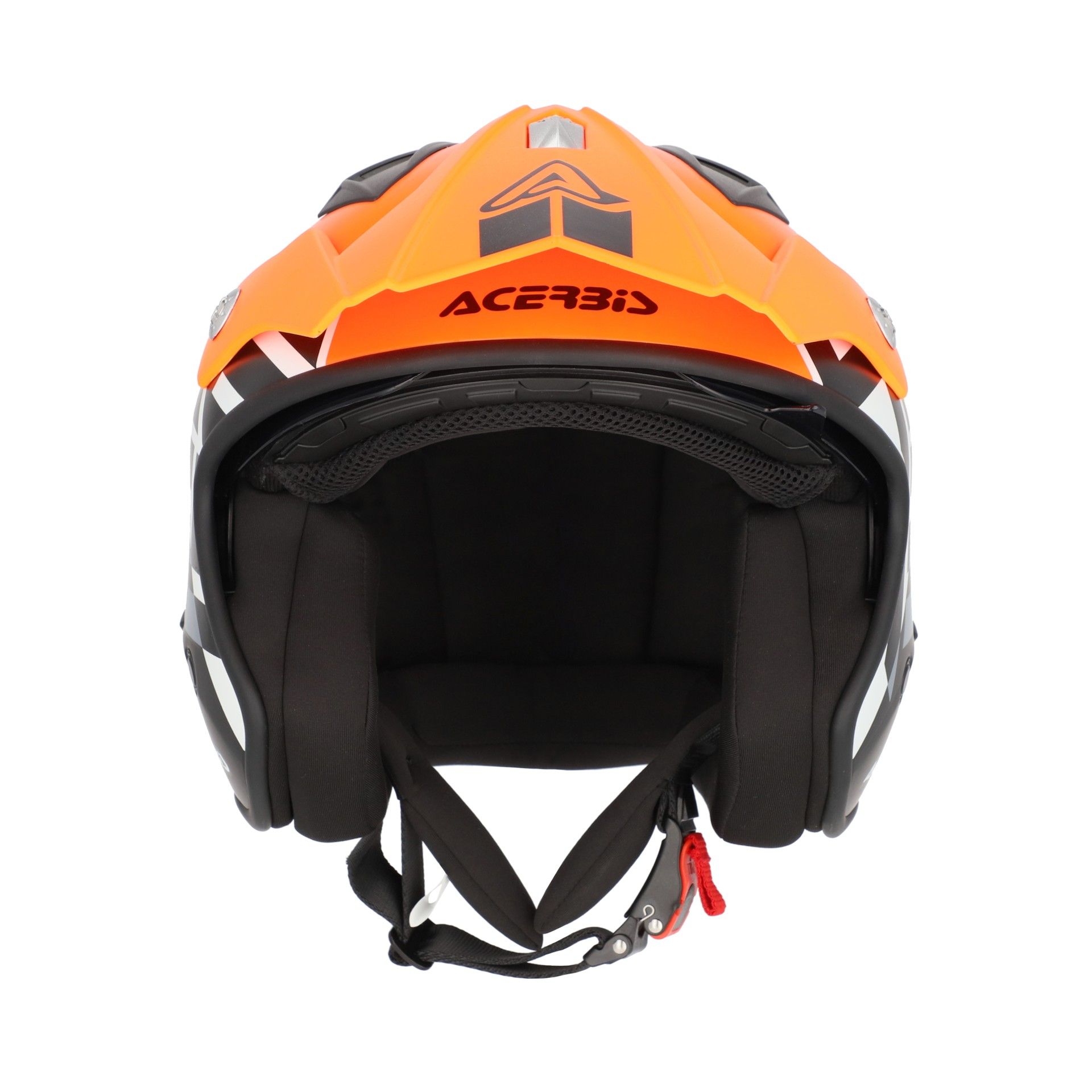 CASCO ACERBIS JET ARIA 2206 GRÁFICO FLOU NARANJA / NEGRO - Imagen 7
