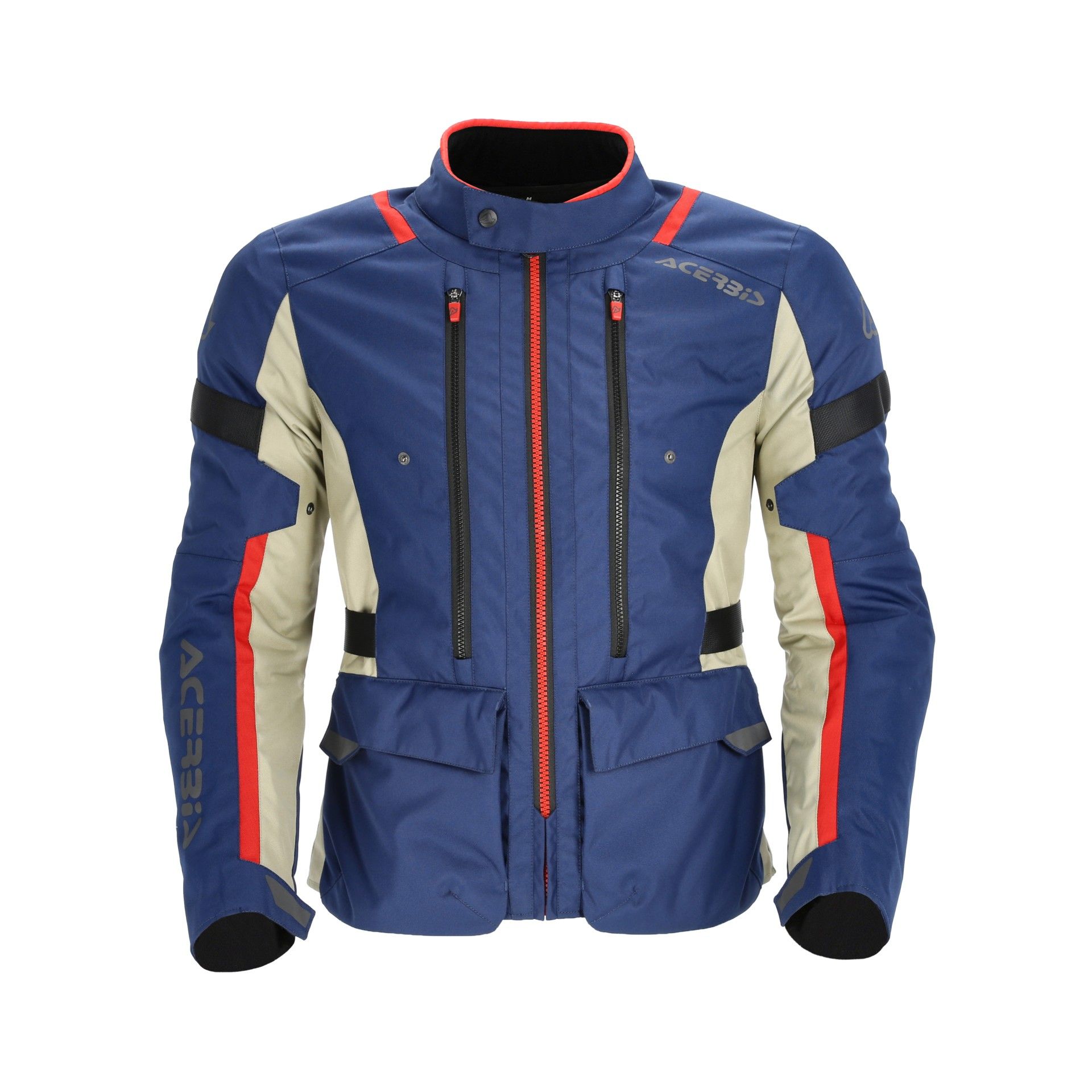 CHAQUETA ACERBIS X-TRAVEL 2.0 AZUL ROJO - Imagen 3
