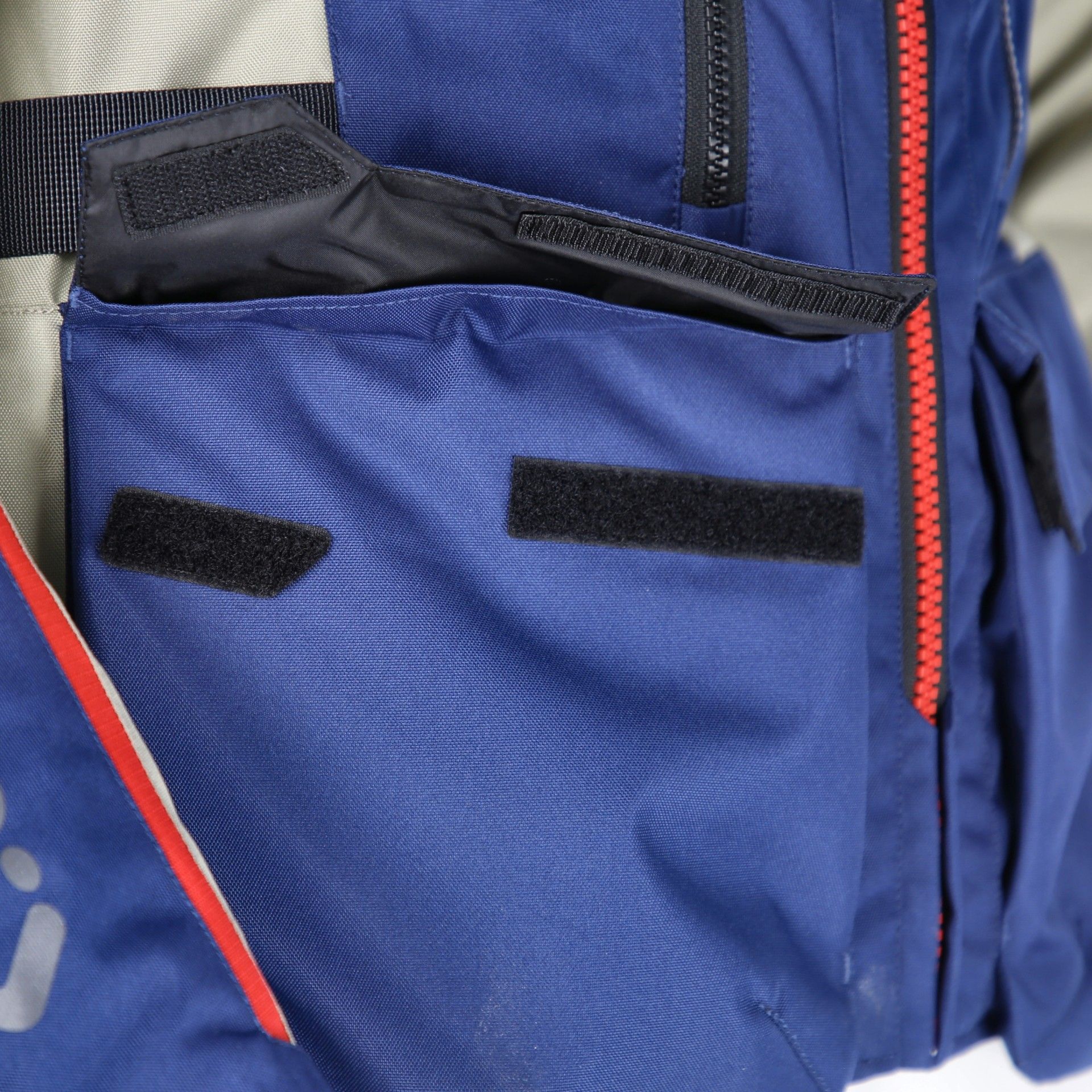 CHAQUETA ACERBIS X-TRAVEL 2.0 AZUL ROJO - Imagen 11