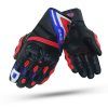 Guantes Degend R-3000 Negro Rojo Azul