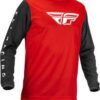 Conjunto Fly Racing F-16 Motocross Pants black/red