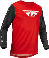 Conjunto Fly Racing F-16 Motocross Pants black/red