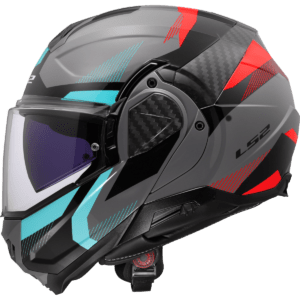 CASCO LS2 FF910 ADVANT II TRIPLE GRIS NARDO AZUL ROJO