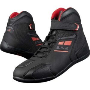 Botín LS2 Garra Lady (black/red) (black/yellow)