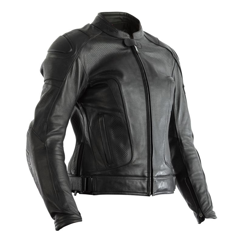 Chaqueta de piel (Mujer) RST GT CE Negro