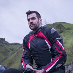 Chaqueta RST BLADE SPORT II negro/rojo  TALLA M-42