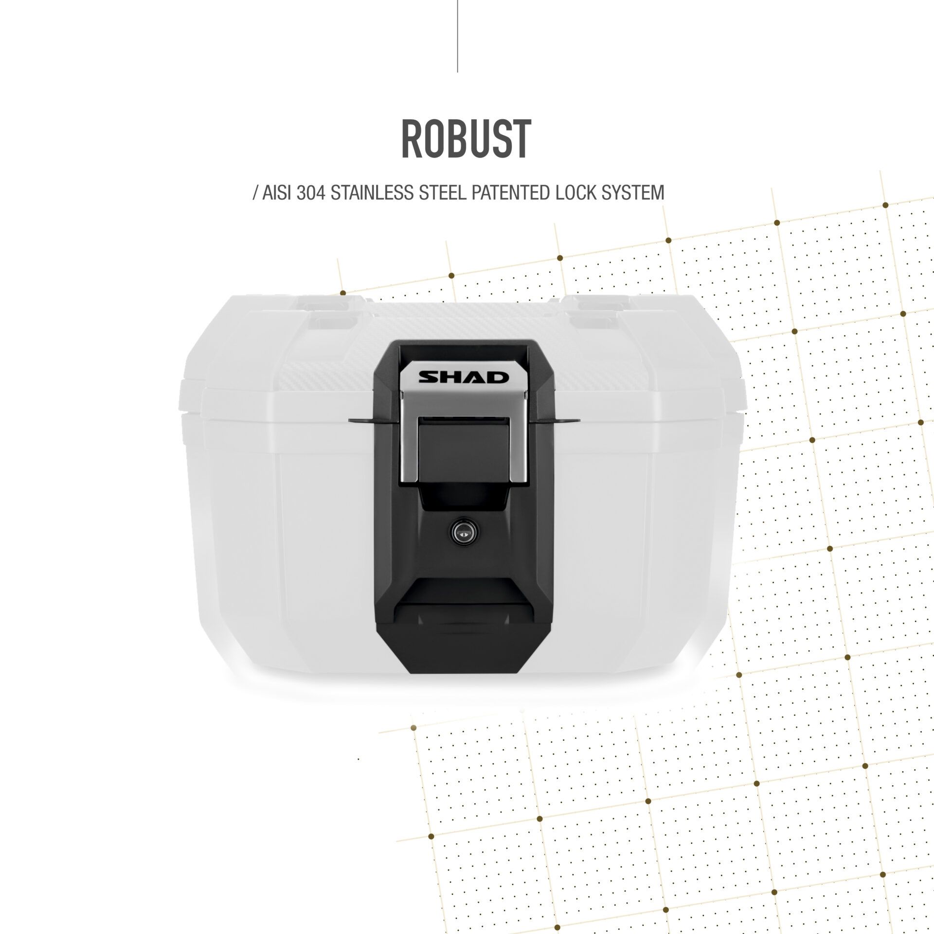 BAUL SHAD TOP CASE TR41 TERRA NEGRO - Imagen 5