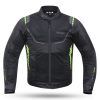 CHAQUETA DEGEND BREEZE EVO NEGRO AMARILLO FLUOR