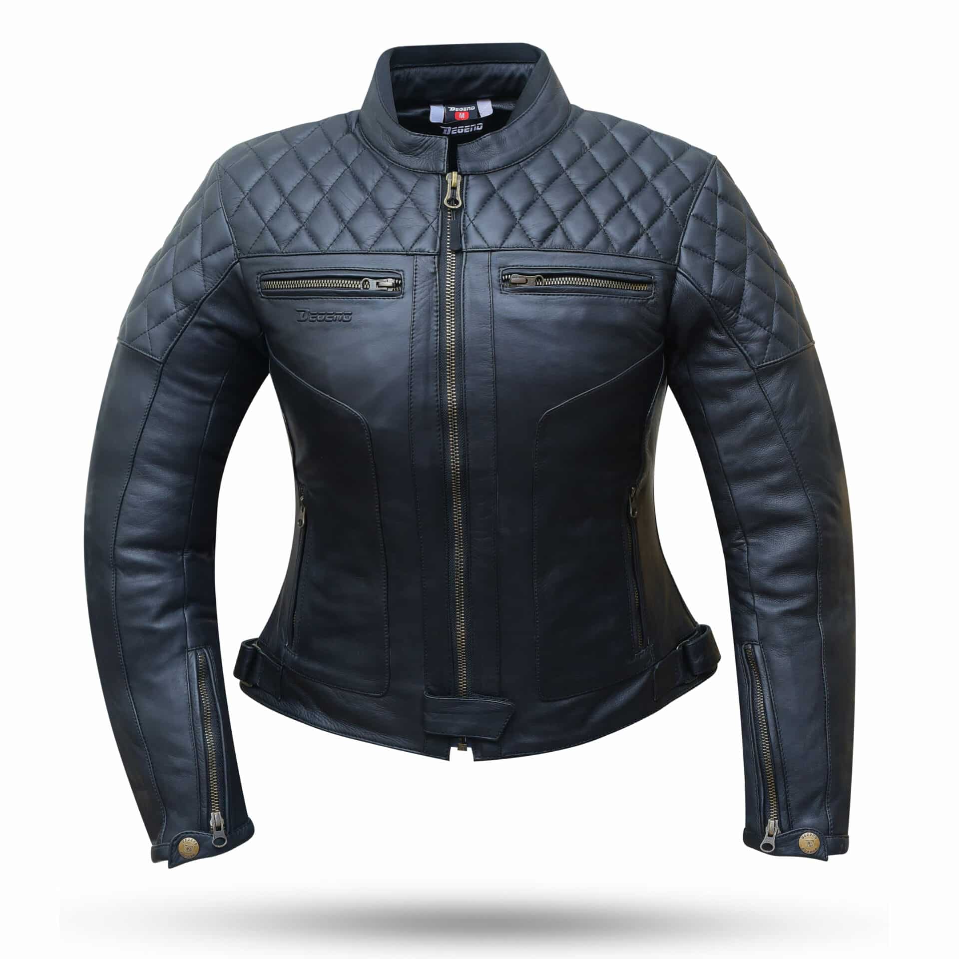 Chaqueta Degend Piel Classic Negra MUJER - Imagen 3