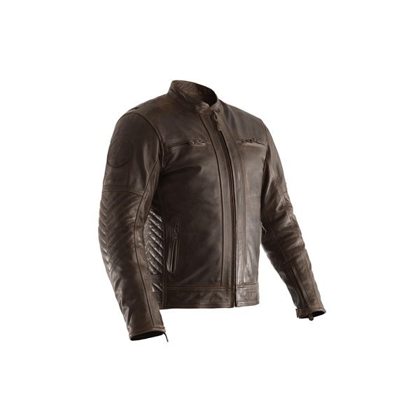 Chaqueta piel RST Classic TT Retro II Marrón Talla XL