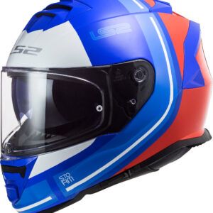 CASCO LS2 FF800 STORM SLANT AZUL ROJO