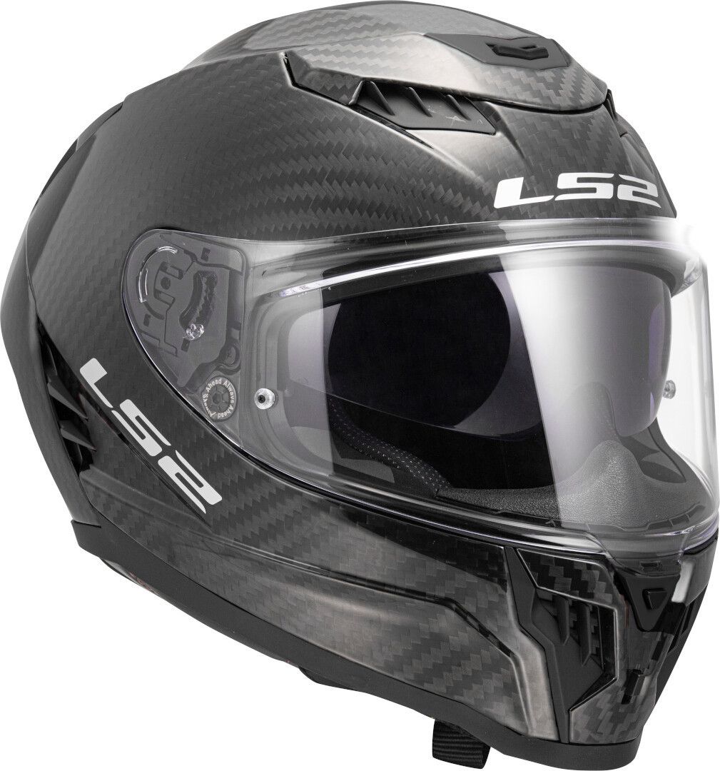 CASCO LS2 FF807 DRAGON CARBON NEGRO MATE - Imagen 2