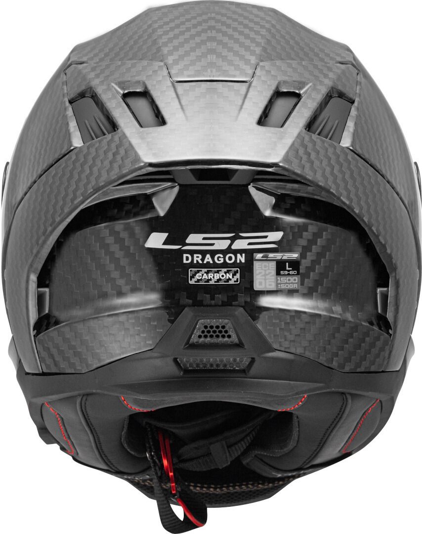 CASCO LS2 FF807 DRAGON CARBON NEGRO MATE - Imagen 5