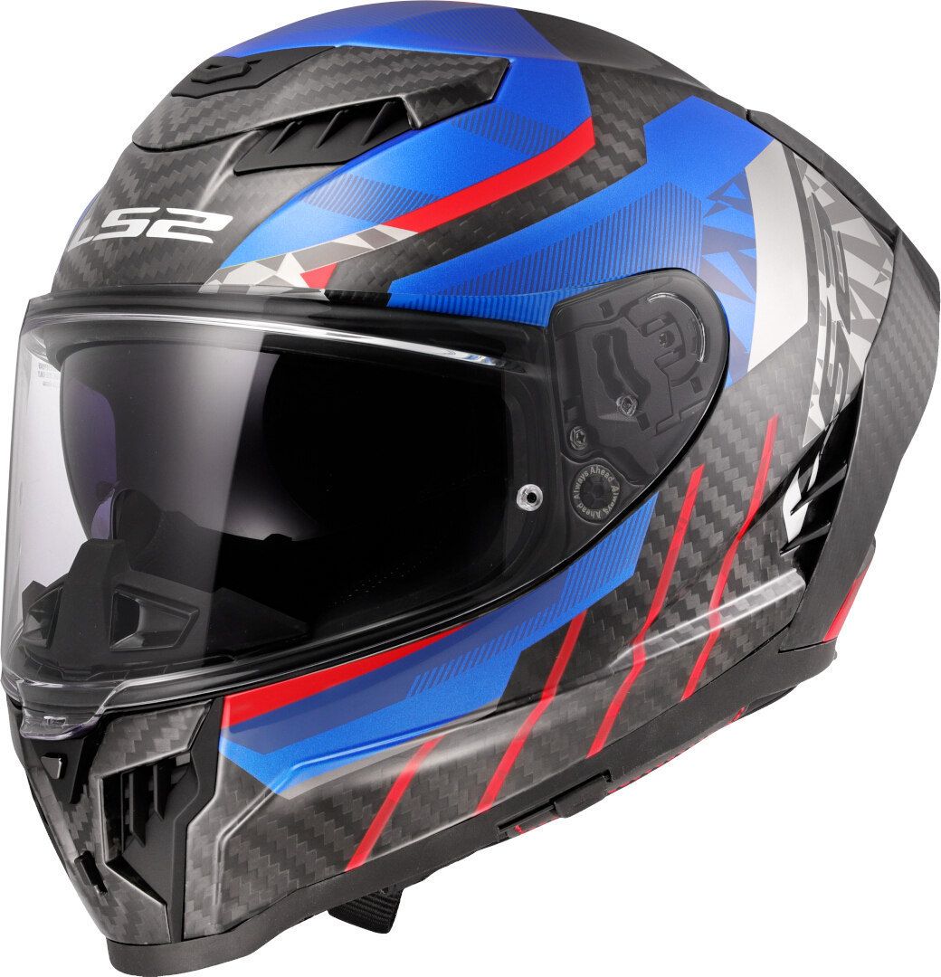 LS2 FF807 Dragon Trax Carbon Casco - Imagen 3