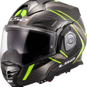 CASCO LS2 FF901 ADVANT X CARBON FUTURE II AMARILLO FLUOR
