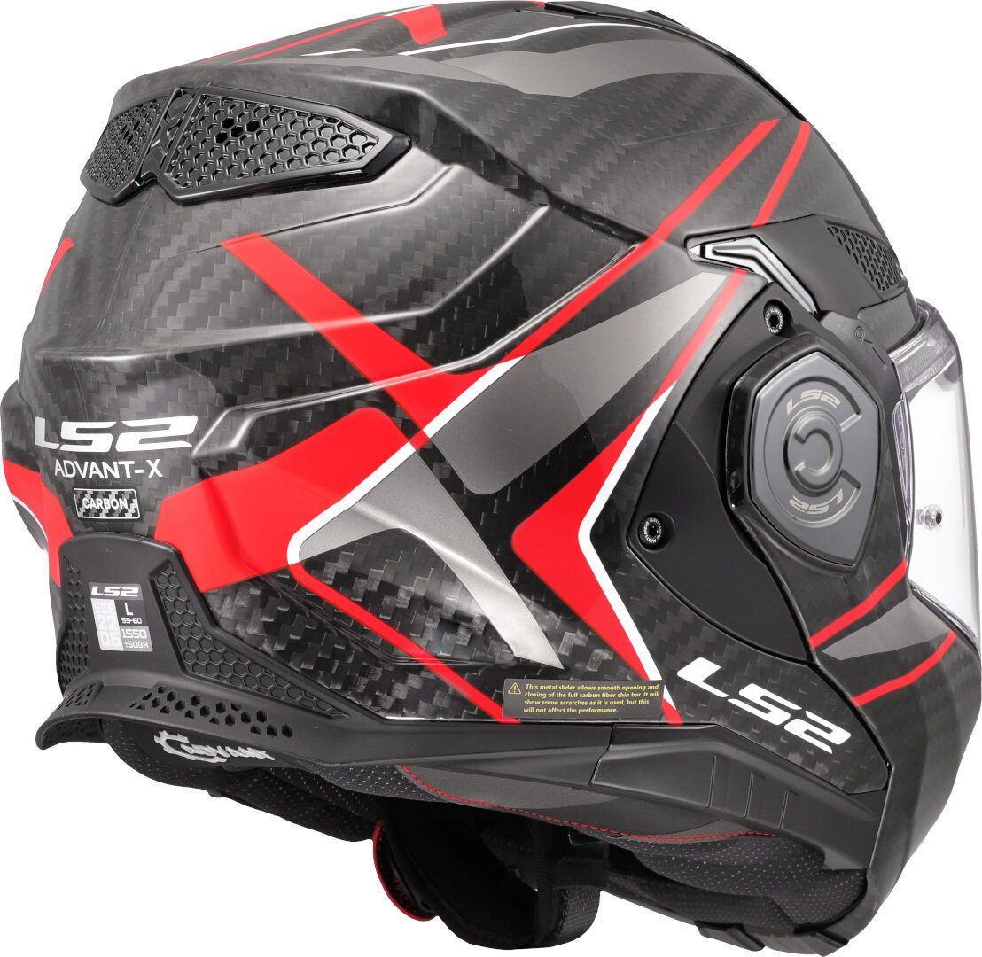 CASCO LS2 FF901 ADVANT X CARBON FUTURE II ROJO - Imagen 7
