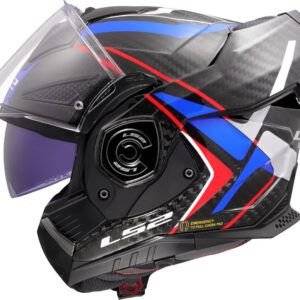 CASCO LS2 FF901 ADVANT X CARBON FUTURE II BLANCO AZUL