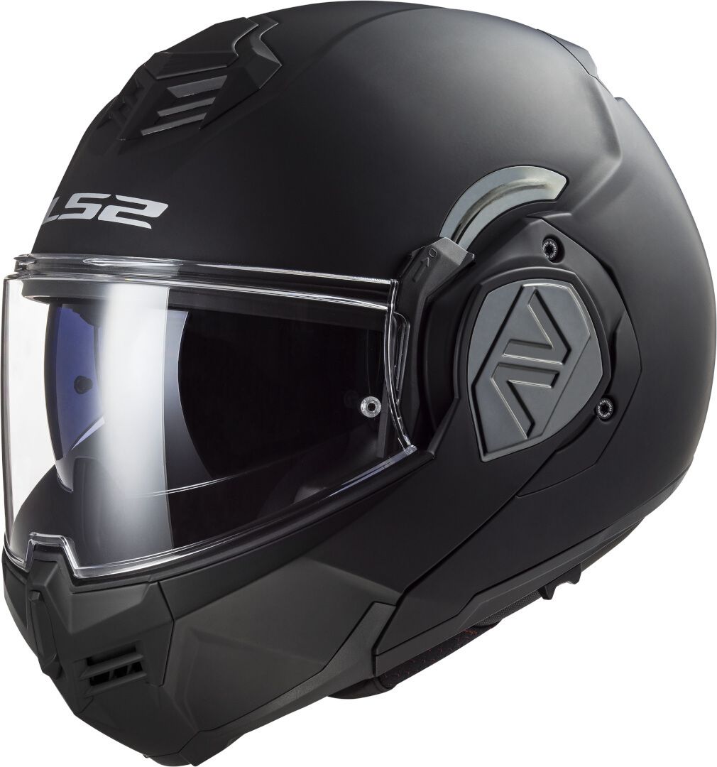 CASCO LS2 FF906 ADVANT 22.06 SOLID NEGRO MATE - Imagen 2