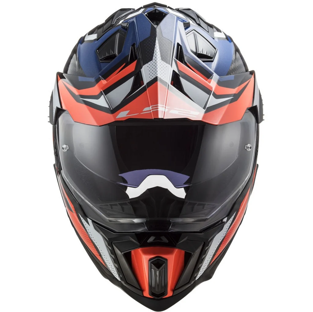 CASCO MX701 Explorer CARBONO Frontier Blue/Fluor Orange TALLA-S - Imagen 4