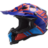 Casco LS2 MX700 Subverter Evo Gammax Rojo / Azul
