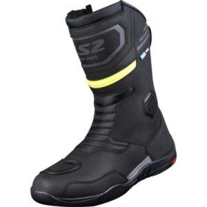 Botas LS2 Goby WATERPROOF nwgro/amarillo/fluor