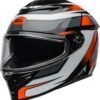 Bell Lithium MIPS Podium Casco negro/naranja