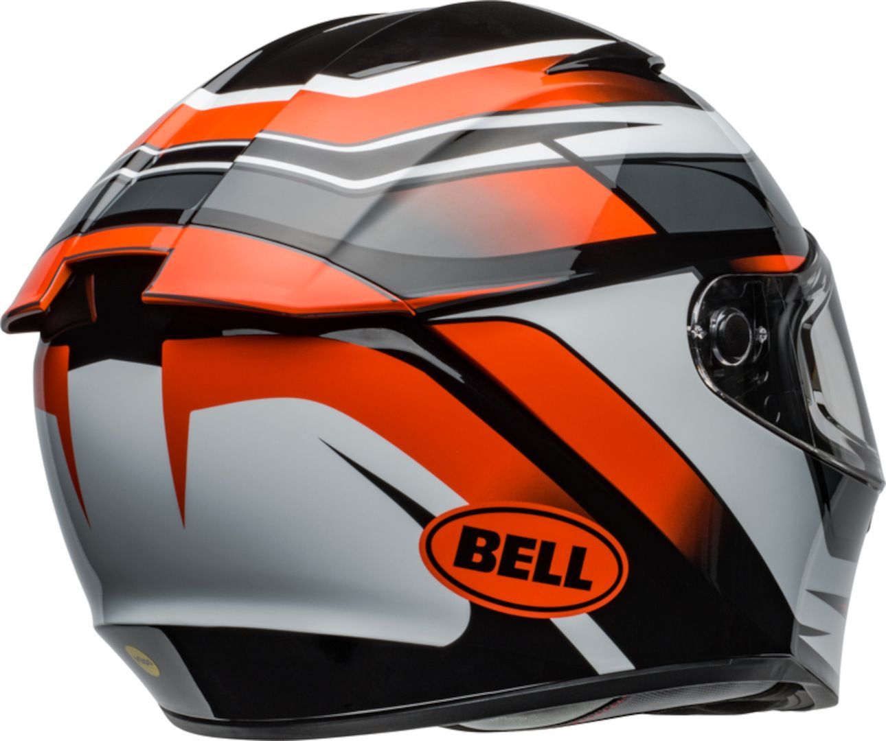 Bell Lithium MIPS Podium Casco negro/naranja - Imagen 2