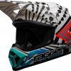 Casco de Cross Bell MX-9 MIPS Tagger Check Me Out Blanco/ TALLA 2XL