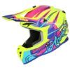 Casco Acerbis Linear 22-06 Color Amarillo / Morado