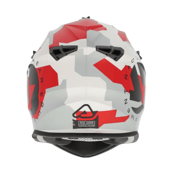 CASCO ACERBIS LINEAR 2206 BLANCO GRIS - Imagen 6