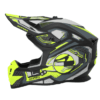 Casco ACERBIS Linear 2206 negro/amarillo/fluor