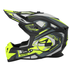 Casco ACERBIS Linear 2206 negro/amarillo/fluor