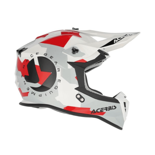 CASCO ACERBIS LINEAR 2206 BLANCO GRIS - Imagen 5