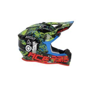 Casco ACERBIS LINEAR blanco/negro