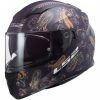 Casco LS2 FF320 stream evo pasly violeta mate "Talla-L"