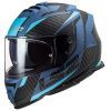 CASCO LS2 FF800 STORM II 2206 RACER AZUL MATE