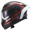 CASCO LS2 FF807 DRAGON SUBIC BLANCO AZUL ROJO
