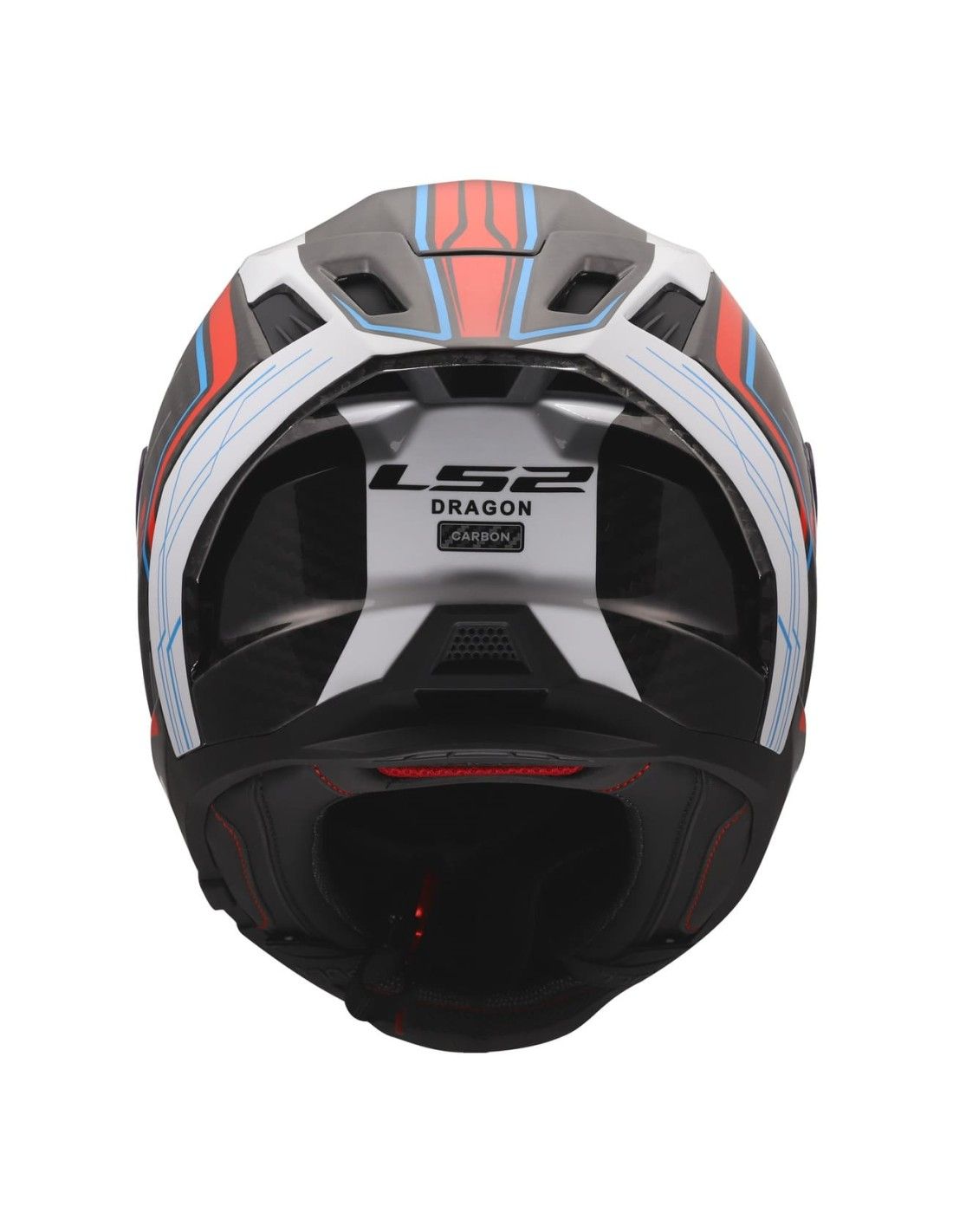 CASCO LS2 FF807 DRAGON SUBIC BLANCO AZUL ROJO - Imagen 4