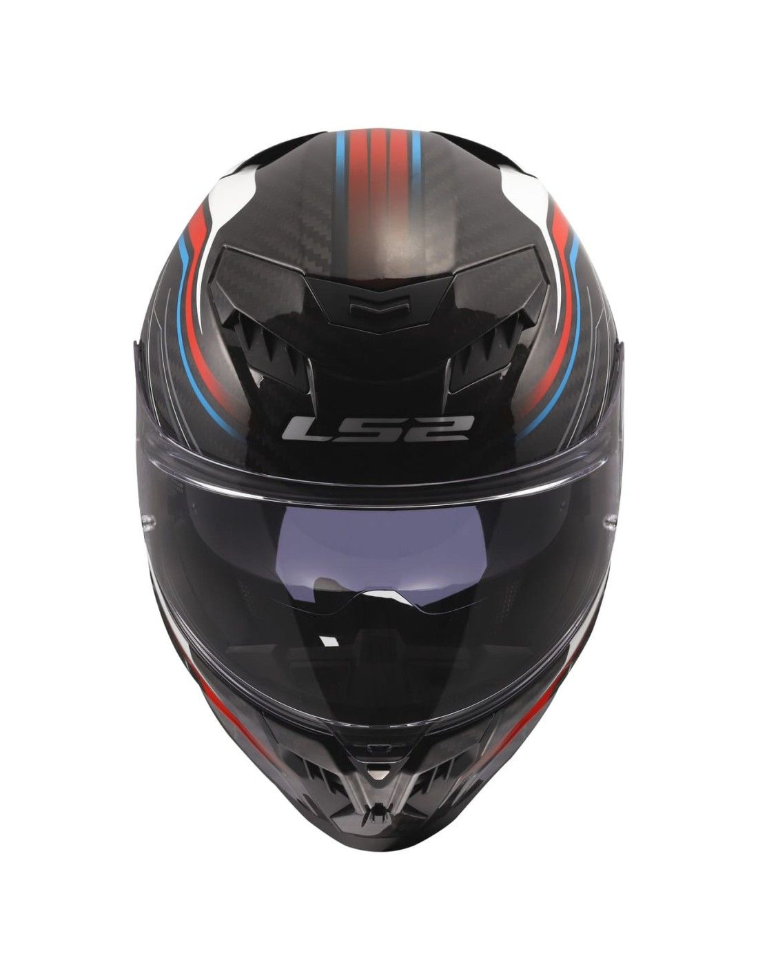 CASCO LS2 FF807 DRAGON SUBIC BLANCO AZUL ROJO - Imagen 5