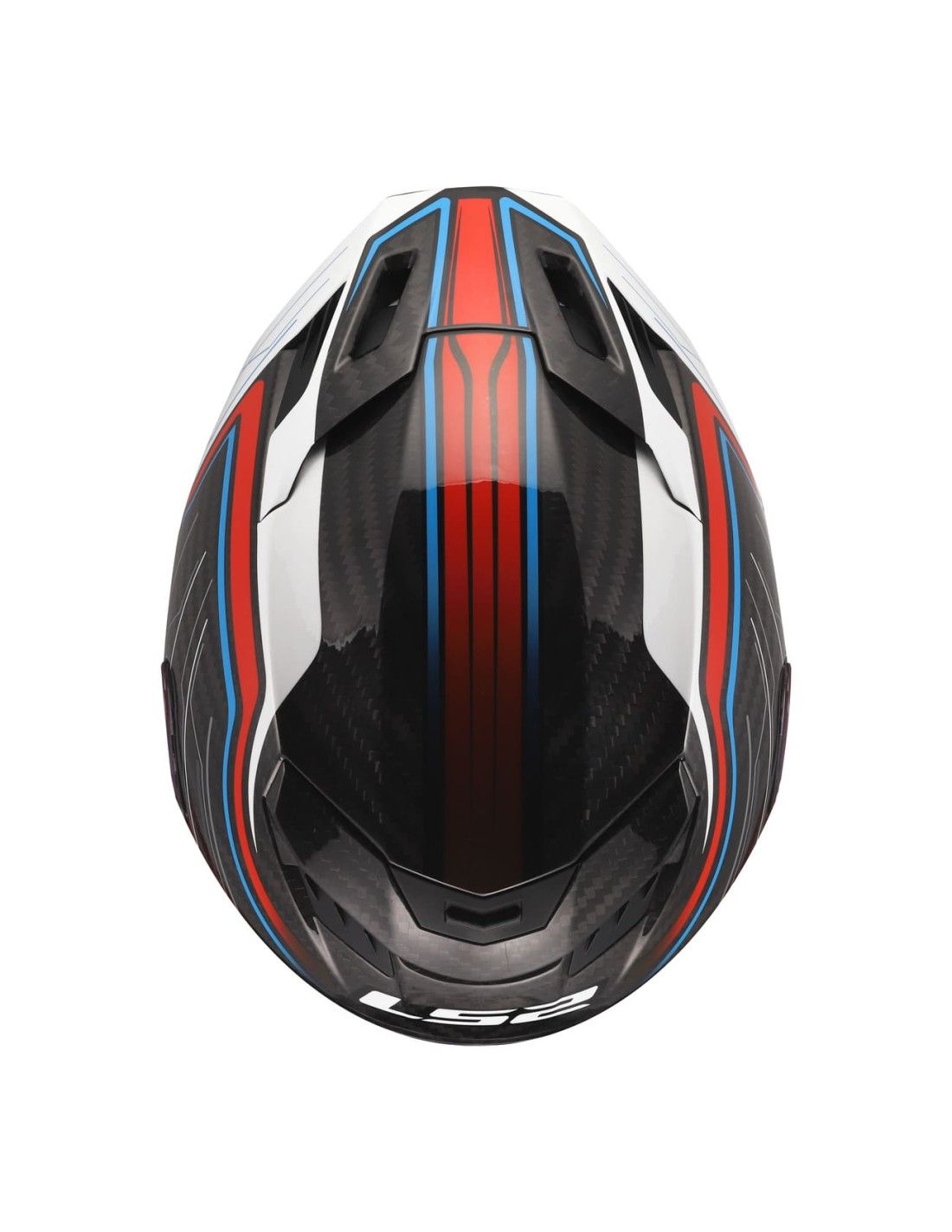 CASCO LS2 FF807 DRAGON SUBIC BLANCO AZUL ROJO - Imagen 6
