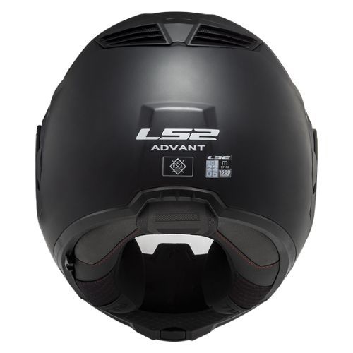 CASCO LS2 FF906 ADVANT 22.06 SOLID NEGRO MATE - Imagen 3