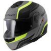 CASCO LS2 FF908 STROBE II MONZA NEGRO MATE GRIS AMARILLO FLUOR