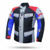 CHAQUETA DEGEND TRAVEL NEGRO GRIS ROJO AZUL