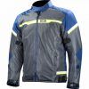 Chaqueta LS2 riva man azul/gris oscuro/amarillo fluor