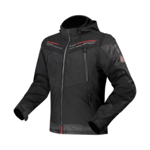 Chaqueta LS2 zirconium man negro/rojo