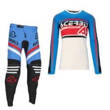 Cojunto Cross/Trial ACERBIS MX LINEAR Azul